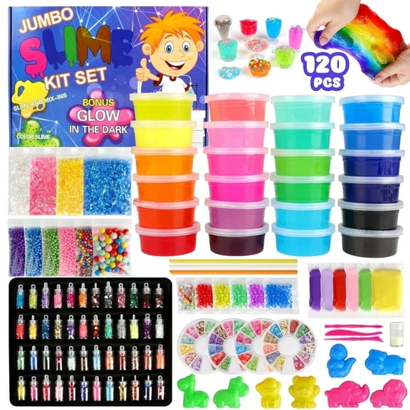 Huge Wave 24 Colors Kit for Girls 10-12, Complete DIY Making Kit for Kids and Boys, Perfect Toys for Girls 7-12 Years Old