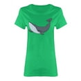 thumbnail image 1 of Huge Whale Design Shaped Tee Women's -Image by Shutterstock, 1 of 2