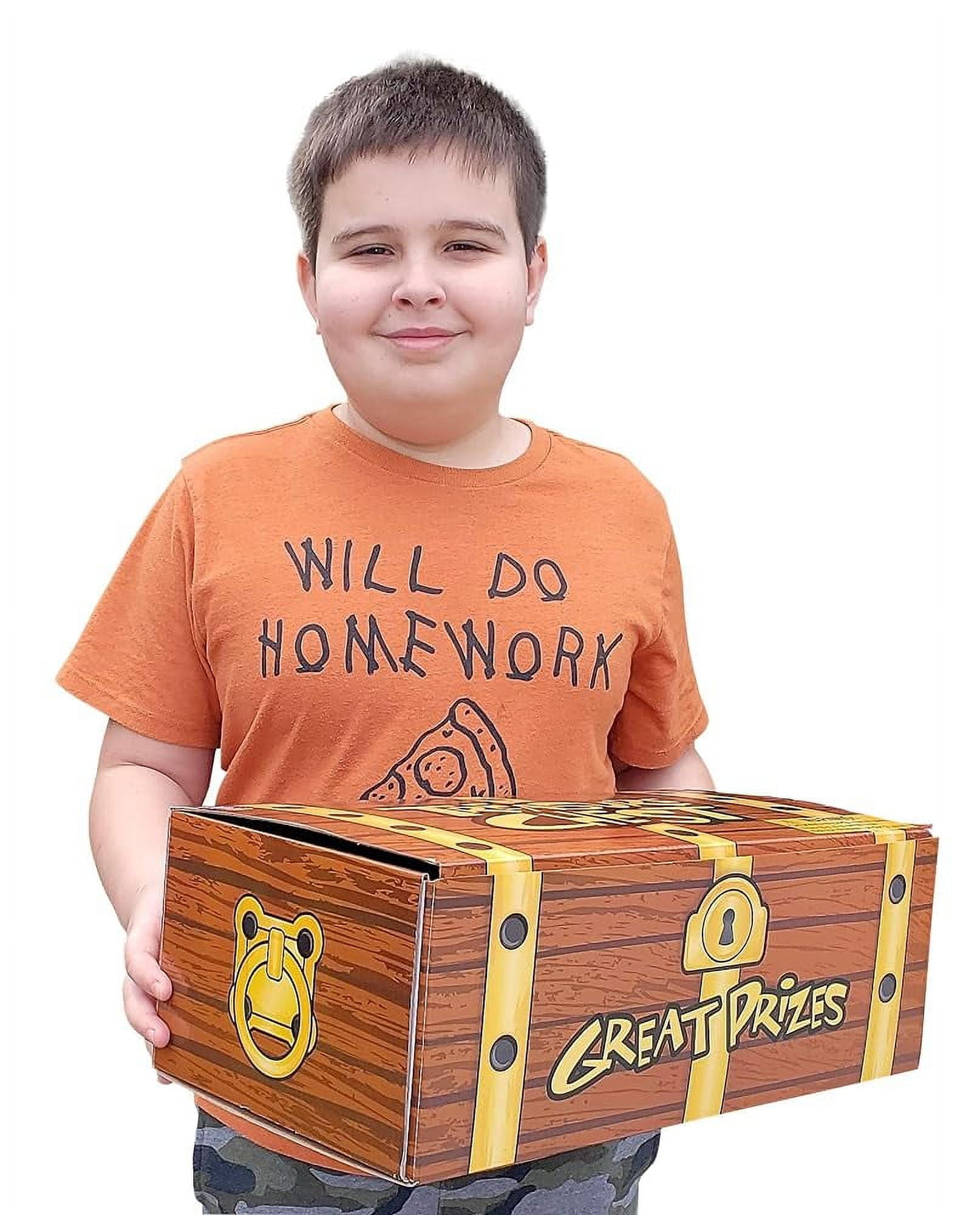 Huge Wood Looking Treasure Chest Box (16" X 9") Cardboard. Brown And