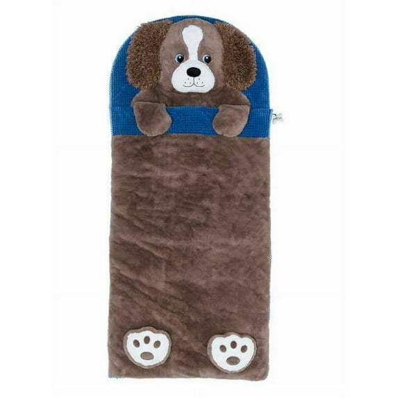 Hugfun Animal Slumber Bag, Brown Puppy