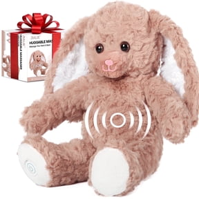 Jialie Birthday Gift Bunny Huggable Massager with Vibration, Rabbit Vibrating Massager for Neck Back, Relaxing, Animal Electric Massager, Gift for Women & Men & Children