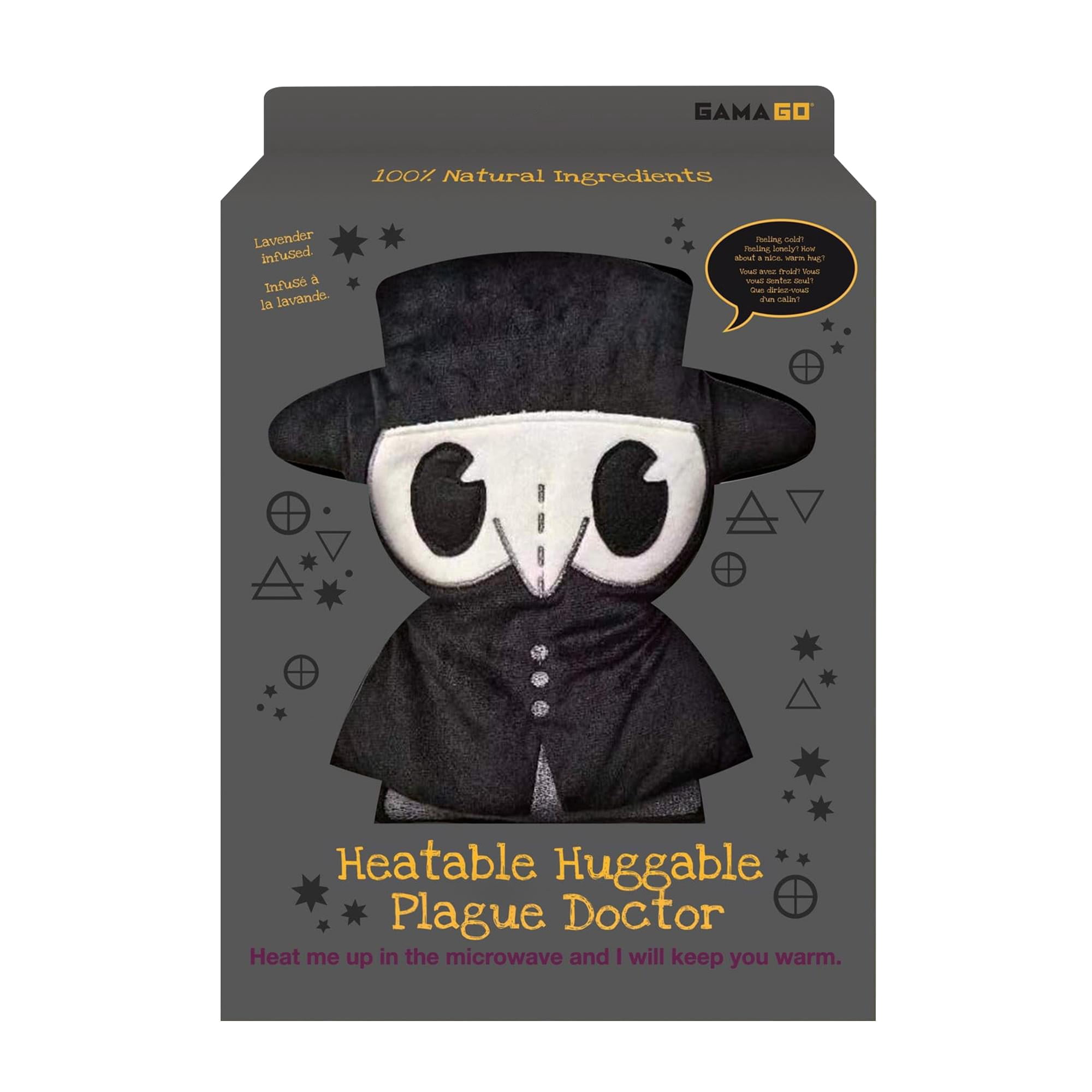 GAMAGO Plague Doctor Heating Pad & Pillow Huggable