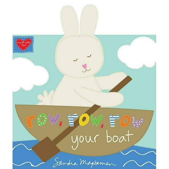 Huggable Loveable~Row Row Your Boat Book Panel 36" x 44" Cotton by Studio E