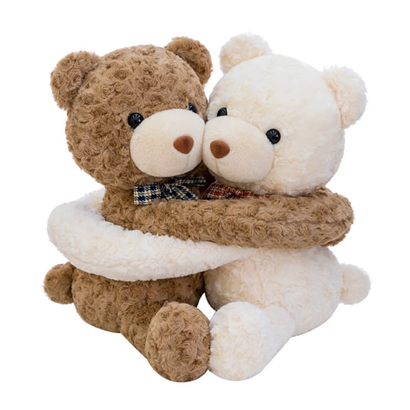 Huggable Plush Bear Toy – Soft Cuddly Teddy, Birthday & Valentine Gift, Cozy Hugging Stuffed Animal