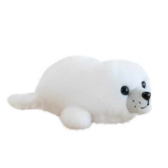 Huggable Realistic Soft Animal Plushies - Stuffed Animal Plush Toy For Boys Girls Birthday Gift, Cuddly Large Plushie For Kids Bedroom Decor, Nursery, And Playtime(Sharks, Orcas, Seals)