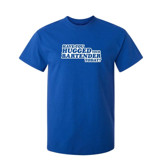 Hugged Sarcastic Humor Graphic Novelty Super Soft Ring Spun Funny T Shirt