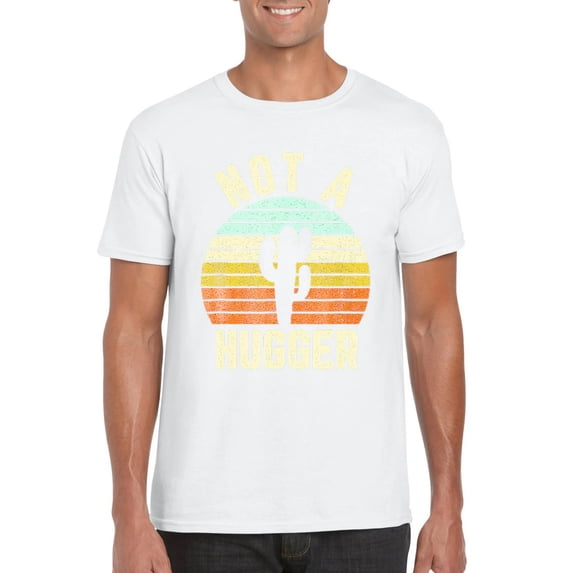 Hugger Featured Tee Embrace Affection Cuddle Love Friend T-Shirt, for men & women, up to size 5XL