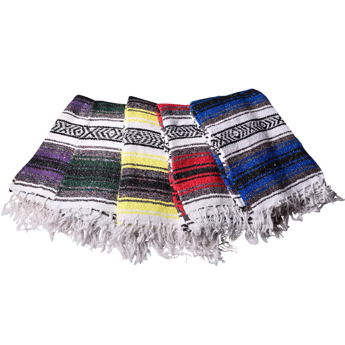 Hugger Mugger Mexican Blanket (Color will vary)