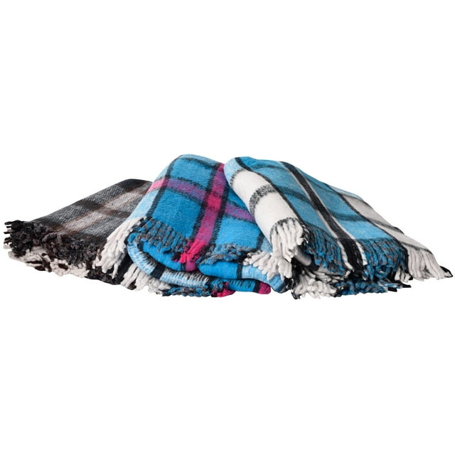 Hugger Mugger Recycled Plaid Blanket