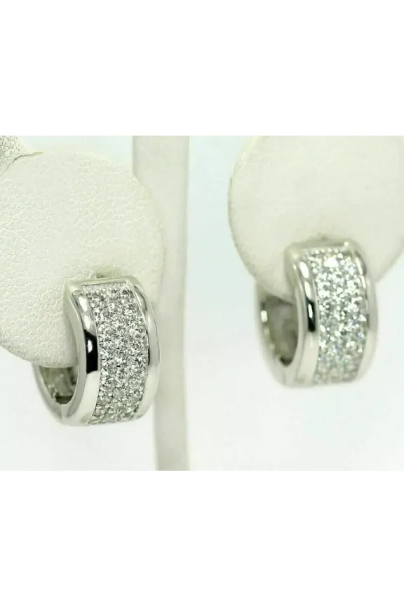 Huggie Drop Earrings