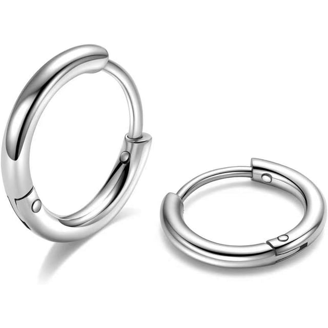 Feather Hoop Earrings For Women Feather Hoop Earrings For Women