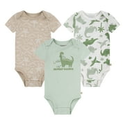 Huggies Baby Boys 3-Pack Bodysuit Set, Sizes NB-18M