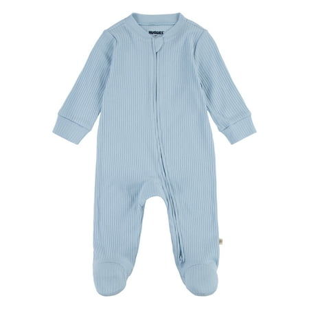 Huggies Baby Boys Footed Coveralls, Sizes NB-9M