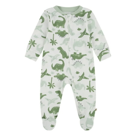 Huggies Baby Boys Footed Coveralls, Sizes NB-9M
