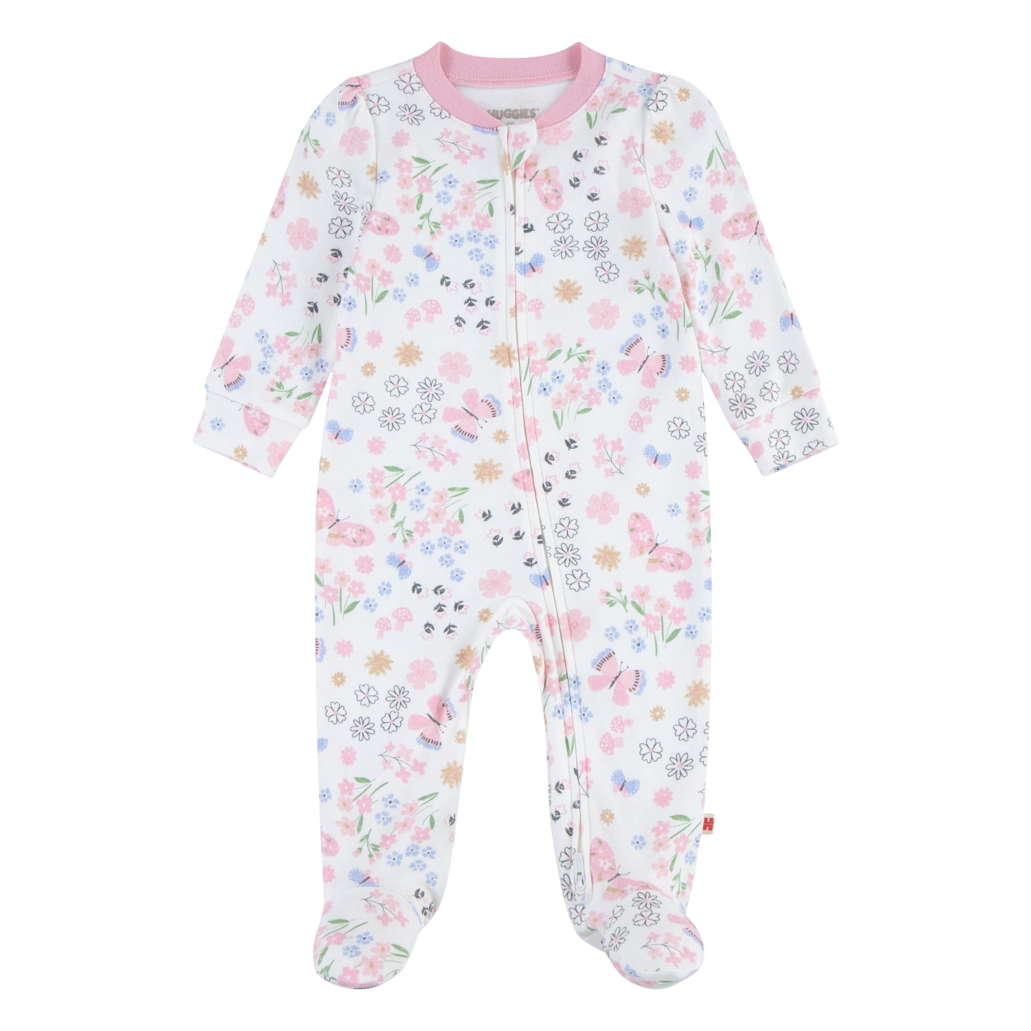Huggies Baby Boys Footed Coveralls, Sizes NB-9M
