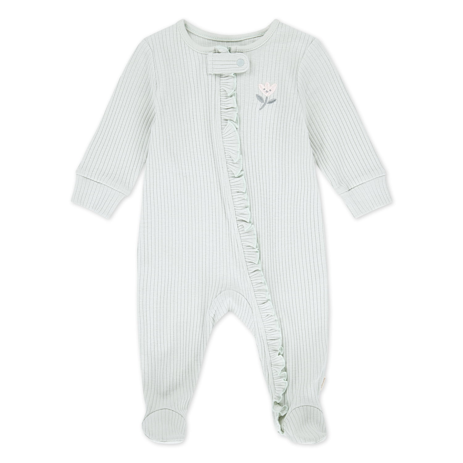 Huggies Baby Girls Organic Cotton Sleep and Play, Sizes NB-9M