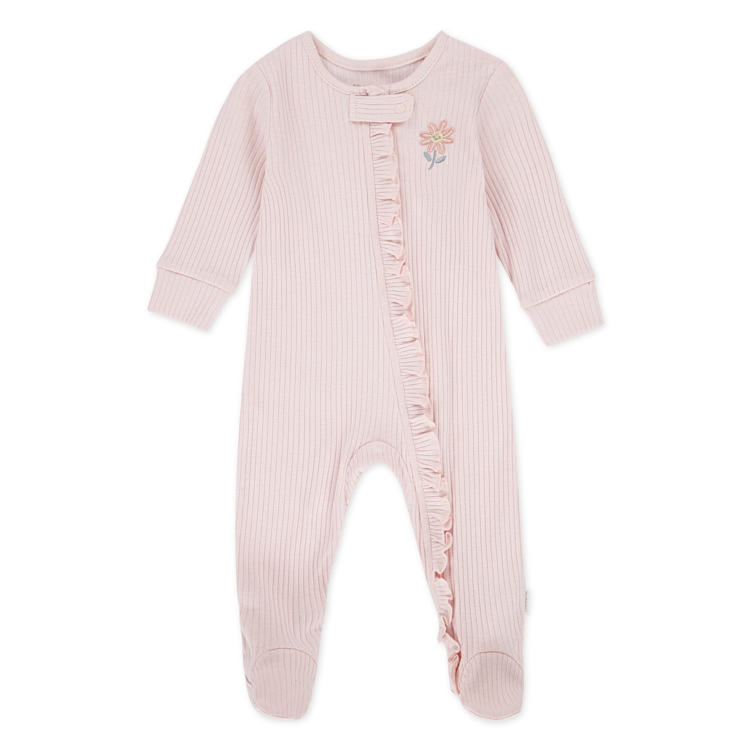 Huggies Baby Girls Organic Cotton Sleep and Play, Sizes NB-9M