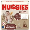 thumbnail image 1 of Huggies Calm Baby Wipes, Unscented, 2 Pack, 112 Total Ct (Select for More Options), 1 of 10