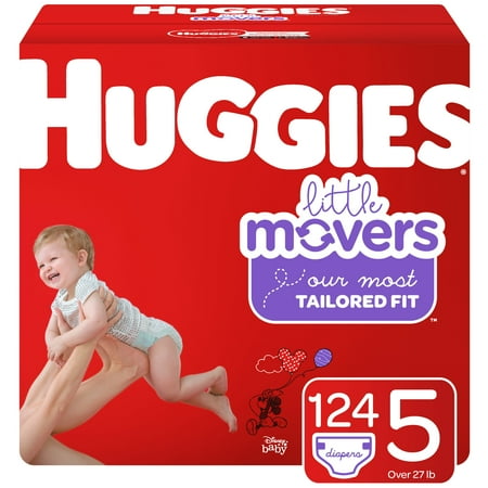 FREE Enfagrow NeuroPro Toddler Bottles with Purchase of Huggies Little Movers Diapers (Size 5, 124ct)