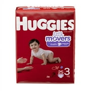 Huggies Little Movers Diapers Jumbo Pack, Size 3 Pack of 14