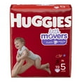 thumbnail image 1 of Huggies Little Movers Diapers Jumbo Pack, Size 5 (Pack of 3), 1 of 1