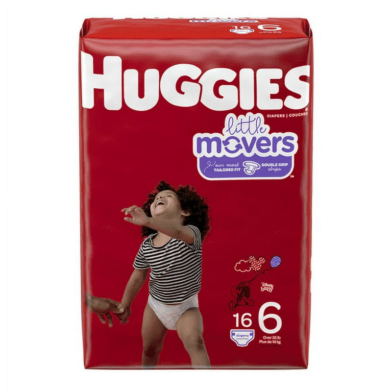 Pampers little movers size 6 sales