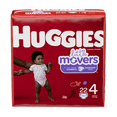 thumbnail image 1 of Huggies Little Movers Diapers Jumbo Pack, 1 of 1