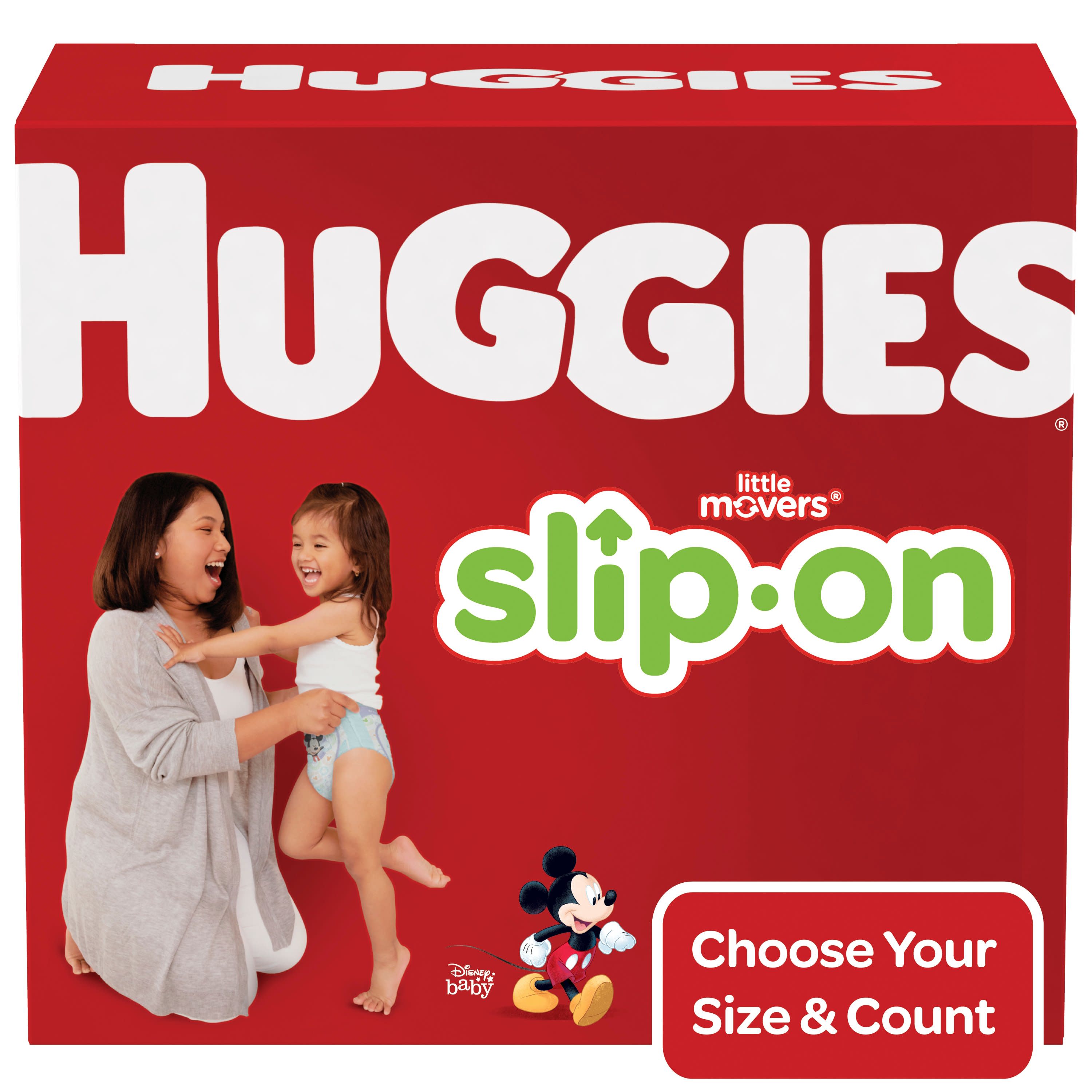 Huggies Little Movers Slip-On Diaper Pants, Size 5, 128 Ct - image 1 of 9