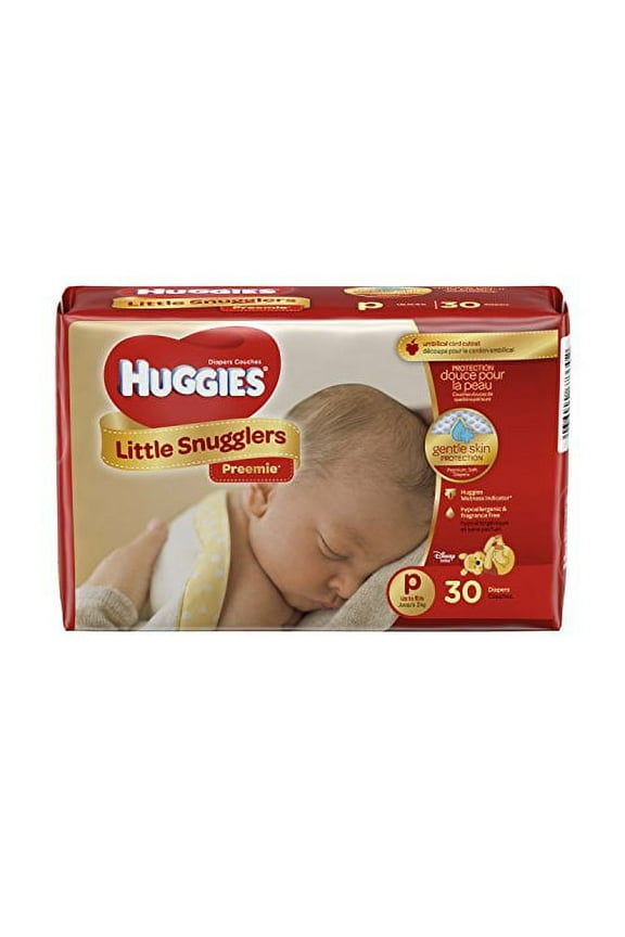 Little Snugglers Baby Diapers Preemie (Pack of 12)