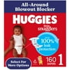 Huggies Little Snugglers Fragrance Free Baby Diapers,  (8-14 lbs),  Count (Select for More)