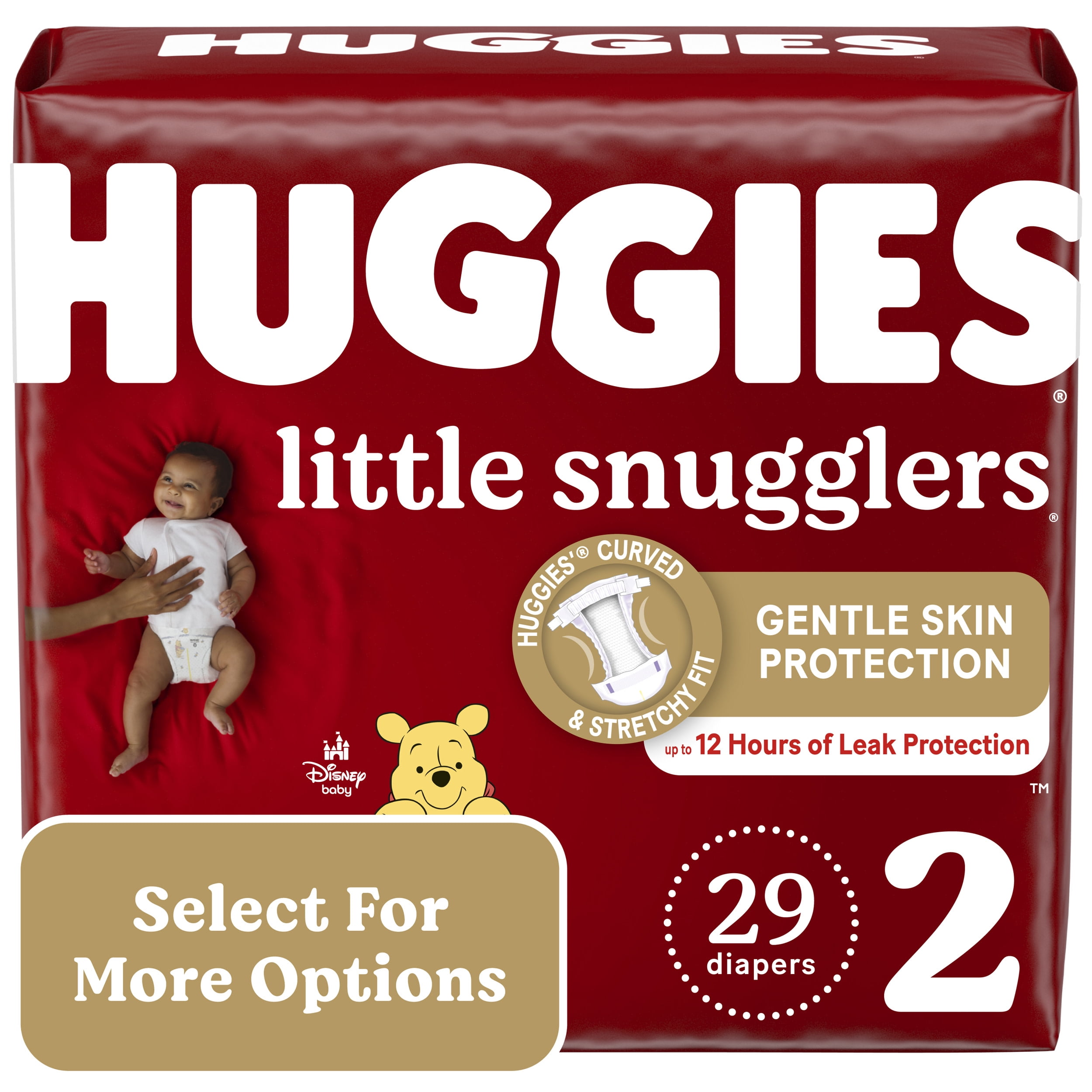 Huggies Little Snugglers Diaper, Size 2, Kimberly Clark 49697, 29 Count