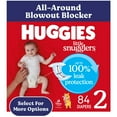 thumbnail image 1 of Huggies Little Snugglers Baby Diapers, Size 2 (12-18 lbs), 84 Count (Select for More), 1 of 16