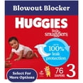 thumbnail image 1 of Huggies Little Snugglers Baby Diapers, Size 3 (16-28 lbs), 76 Count (Select for More), 1 of 15