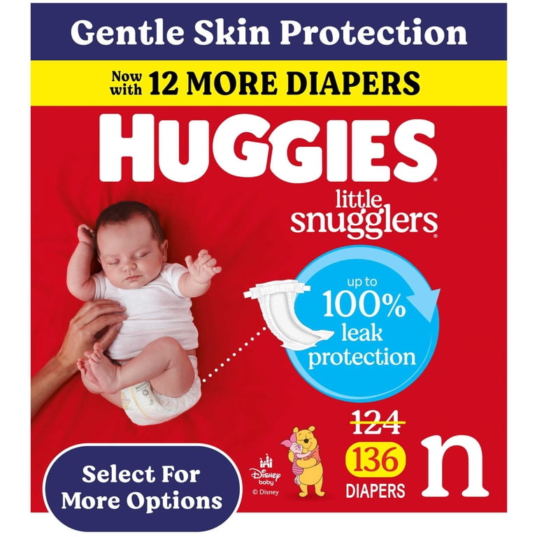 Huggies Little Snugglers Fragrance Free Baby Diapers, Size  display picture 1