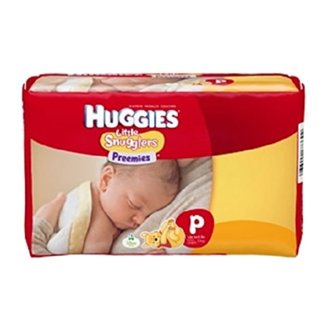 Huggies Little Snugglers Baby Diapers, Size Preemie, 30 Count