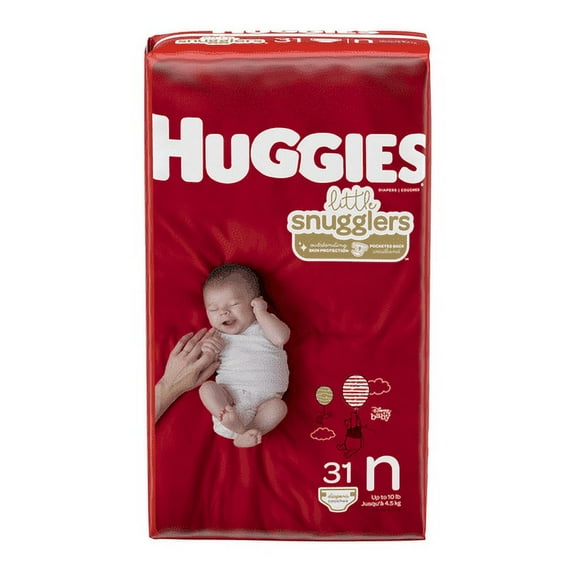 Huggies Little Snugglers Diapers - Newborn (31ct) (Pack of 3)