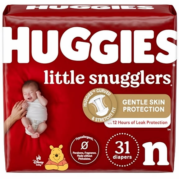Huggies Little Snugglers Diapers Newborn (Pack of 5)