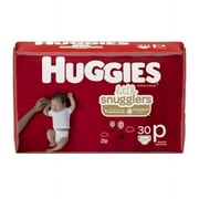 Huggies Little Snugglers Diapers, Preemie (Up to 6 Pounds), 30 Count