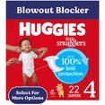 thumbnail image 1 of Huggies Little Snugglers Baby Diapers, Size 4 (22-37 lbs), 22 Count (Select for More), 1 of 16