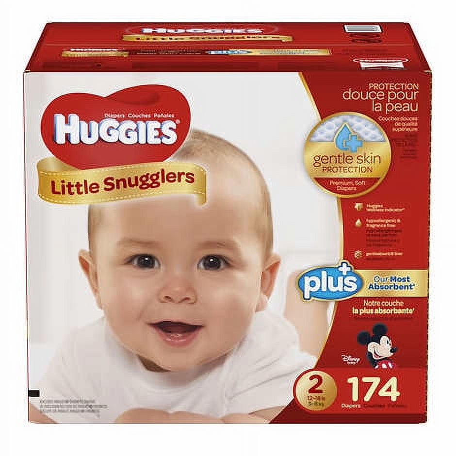 Huggies little snugglers plus cheap diapers