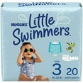 thumbnail image 1 of Huggies Little Swimmers Swim Diapers Disposable Swim Pants, Size 3 Small, 20 Ct, 1 of 3