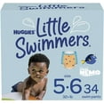 thumbnail image 1 of Huggies Little Swimmers Swim Diapers Disposable Swim Pants, Size 5-6Large, 34 Ct, 1 of 1