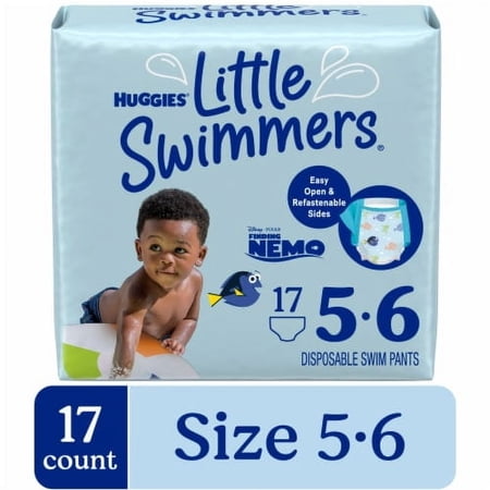 Huggies Little Swimmers Swim Diapers Large (32+ lbs) - 17 ct