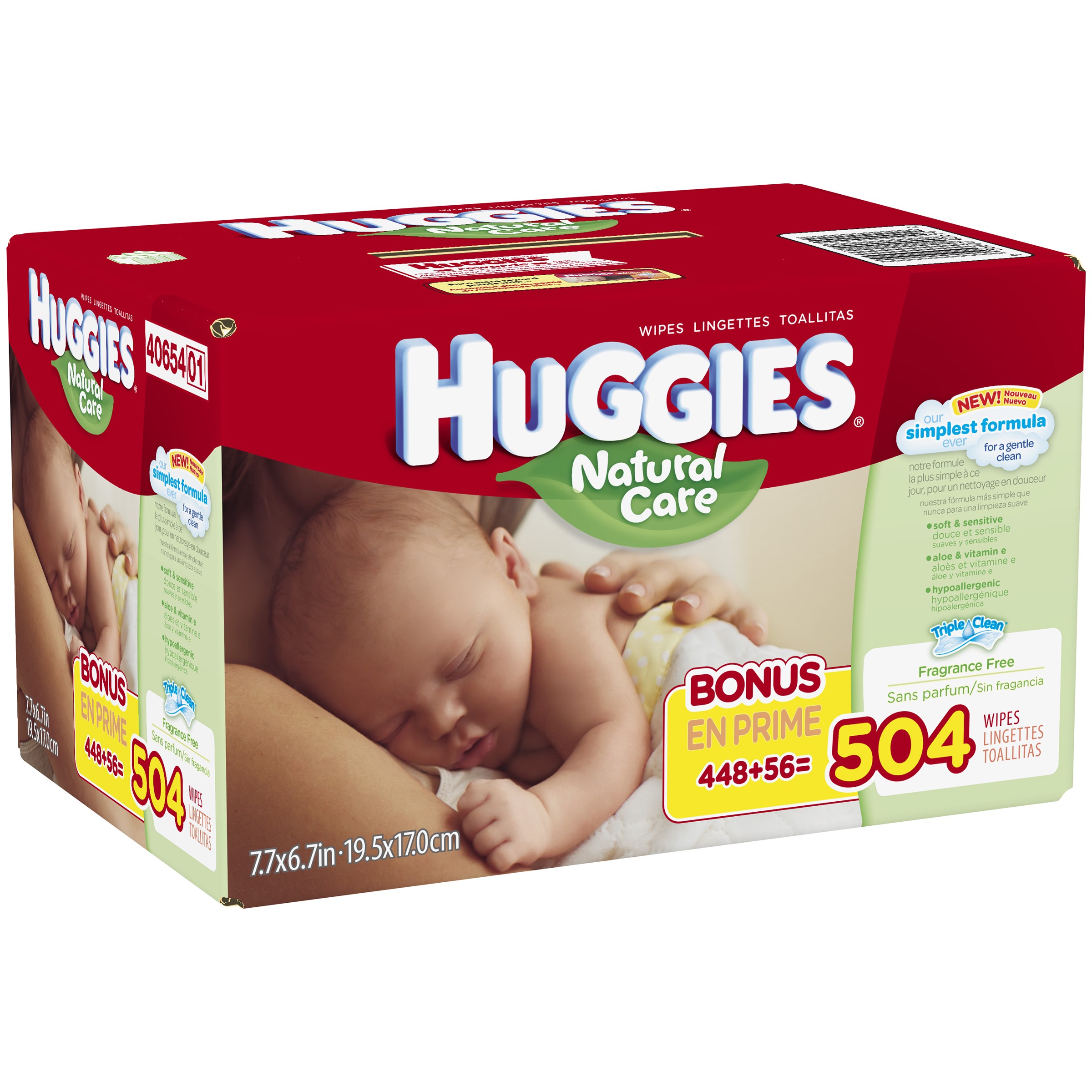 Huggies Natural Care 504 Count - image 1 of 3