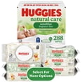thumbnail image 1 of Huggies Natural Care Sensitive Baby Wipes, Unscented, 6 Pack, 288 Total Count (Select for More), 1 of 13