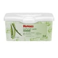 thumbnail image 1 of Huggies Natural Care Wipes, Unscented, 1 Pop-Up Tub (64 Wipes Total), 1 of 4