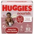 thumbnail image 1 of Huggies Nourish Scented Baby Wipes, 2 Pack, 112 Total Ct (Select for More Options), 1 of 11