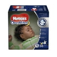 thumbnail image 1 of Huggies OverNites Breathable Comfortable Overnight Diapers - Size 4, 56 Count, 1 of 9