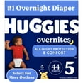 thumbnail image 1 of Huggies Overnites Nighttime Diapers, Size 5 (27+ lbs), 44 Count (Select for More), 1 of 16