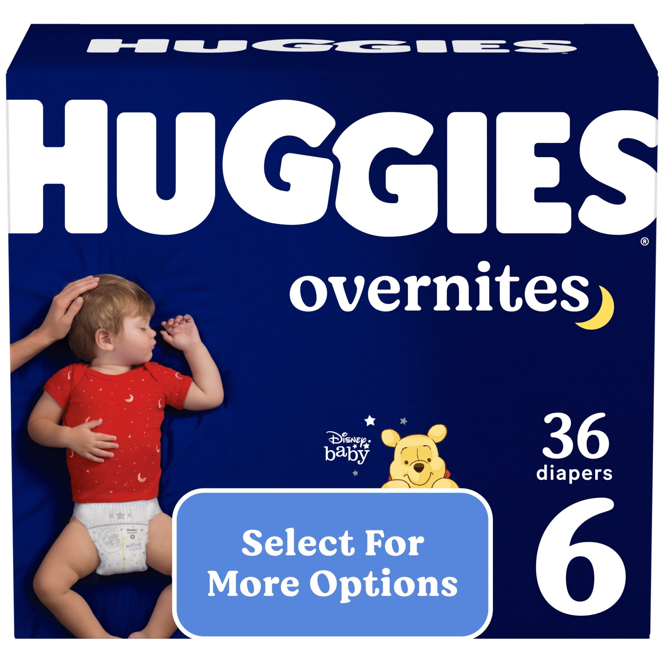 Huggies Overnites Nachtelijke Luiers, Maat 6, 36 Ct Selecteer voor meer opties